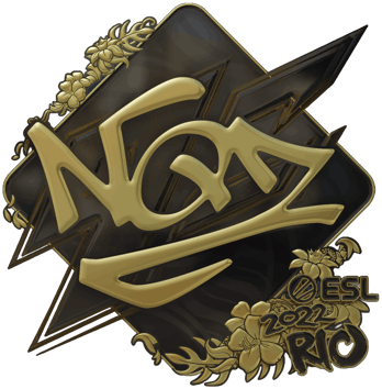 Sticker | NQZ (Gold) | Rio 2022