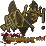 Sticker | apEX (Gold) | Shanghai 2024