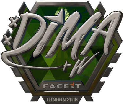 Sticker | Dima (Foil) | London 2018