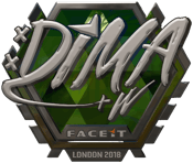 Sticker | Dima (Foil) | London 2018