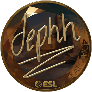Sticker | dephh (or) | Katowice 2019