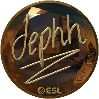 Sticker | dephh (or) | Katowice 2019