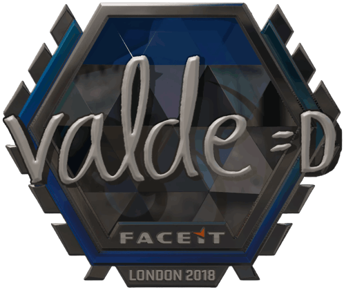 Sticker | v4lde (Foil) | Londres 2018