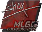 Sticker | shox (Foil) | MLG Columbus 2016 image