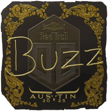 Sticker | Buzz (dorada) | Austin 2025