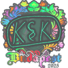 Sticker | kyousuke (Holo) | Budapest 2025 Sticker | kyousuke (Holo) | Budapest 2025 image