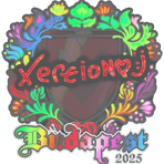 Sticker | xertioN (Holo) | Budapest 2025