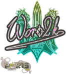 Sticker | Woro2k (Glitter) | Paris 2023