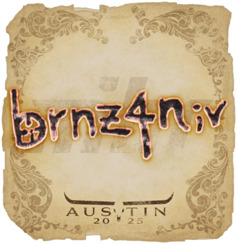 Sticker | brnz4n | Austin 2025