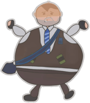 Sticker | Poorly Drawn Number K