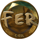Sticker | fer (Gold) | Katowice 2019 image