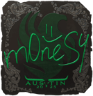 Sticker | m0NESY (Foil) | Austin 2025 image