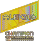 Sticker | Aleksib (Holo, Champion) | Copenhagen 2024 image
