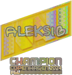 Sticker | Aleksib (Holo, Champion) | Copenhagen 2024