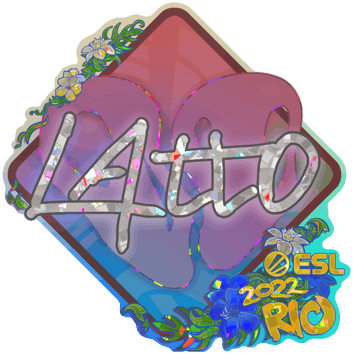 Sticker | latto（闪耀）| 2022年里约热内卢锦标赛