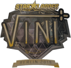 Sticker | VINI (Gold) | Berlin 2019 image
