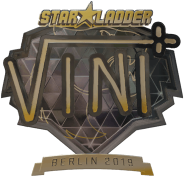 Sticker | VINI (Gold) | Berlim 2019