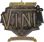 Sticker | VINI (Gold) | Berlin 2019