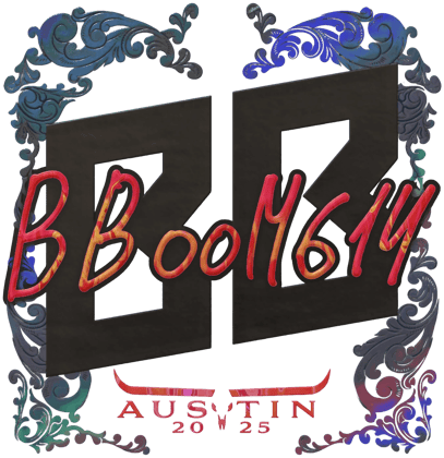 Sticker | Boombl4 (holograficzna) | Austin 2025