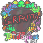 Sticker | Graviti (Holo) | Budapest 2025