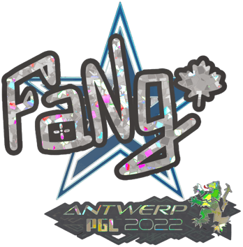 Sticker | FaNg (scintillant) | Anvers 2022