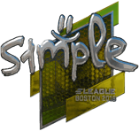 Sticker | s1mple (Foil) | Boston 2018