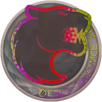 Sticker | FURIA (holográfica) | Katowice 2019