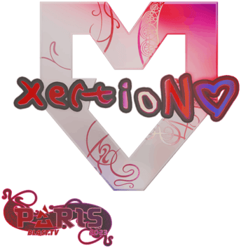 Sticker | xertioN (holograficzna) | Paryż 2023