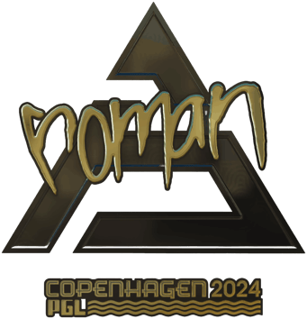 Sticker | roman (Vàng) | Copenhagen 2024