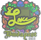 Sticker | Lake (Embroidered) | Budapest 2025 Sticker | Lake (Embroidered) | Budapest 2025 image