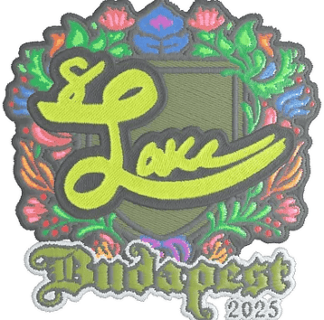 Hình dán | Lake (Dệt thêu) | Budapest 2025