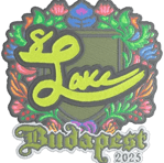 Sticker | Lake (Embroidered) | Budapest 2025