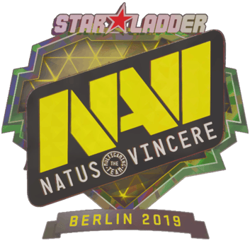 Sticker | Natus Vincere (holográfica) | Berlín 2019