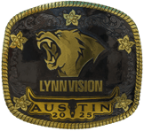 Sticker | Lynn Vision (Gold) | Austin 2025