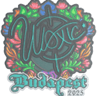 Sticker | woxic (Embroidered) | Budapest 2025 Sticker | woxic (Embroidered) | Budapest 2025 image