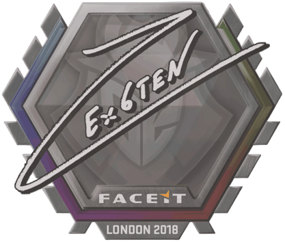 Sticker | Ex6TenZ | London 2018