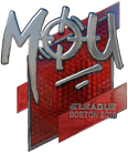 Sticker | mou (Foil) | Boston 2018 image