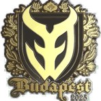 Sticker | 3DMAX (Gold) | Budapest 2025