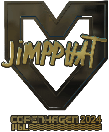 Sticker | Jimpphat (Gold) | Copenhaga 2024