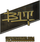 Sticker | b1t (Gold) | Copenhagen 2024 image