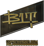 Sticker | b1t (Gold) | Copenhagen 2024