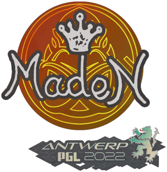 Sticker | maden | 2022年安特卫普锦标赛