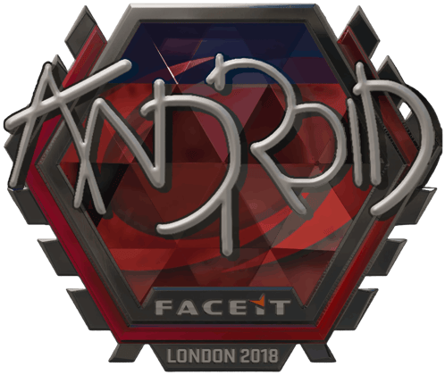 Sticker | ANDROID (reflectante) | Londres 2018