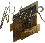 Sticker | Attacker (Gold) | Boston 2018