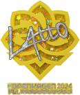 Sticker | latto (Glitter) | Copenhagen 2024 image