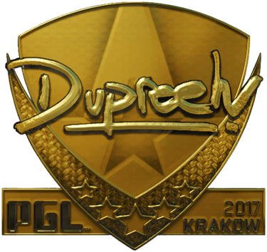 Sticker | dupreeh (Oro) | Krakow 2017