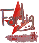 Sticker | Farlig (Holo) | Antwerp 2022
