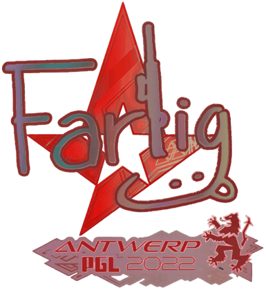 Sticker | Farlig (holográfica) | Amberes 2022