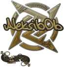 Sticker | Aleksib (Gold) | Paris 2023 image