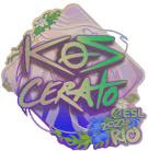 Sticker | KSCERATO (Holo) | Rio 2022 Sticker | KSCERATO (Holo) | Rio 2022 image